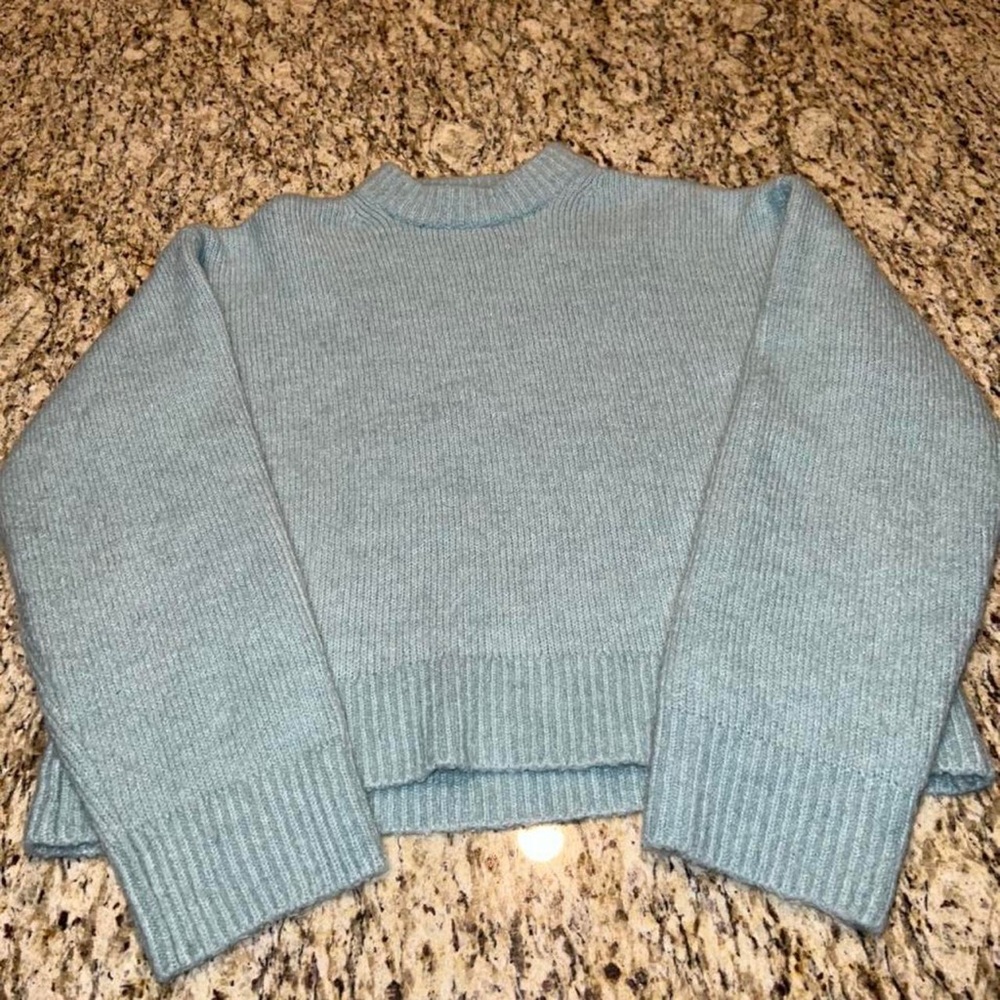 💗GET 50% OFF💗Zara Fuzzy Knit Pullover Sweater - Picture 2 of 4